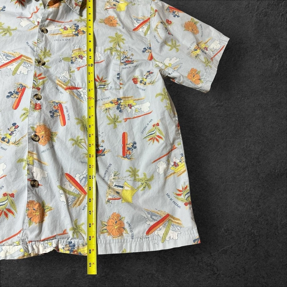 Disney Mickey Mouse shirt men’s 2XL Multicolor short sleeve Hawaiian Beach - Picture 2 of 5